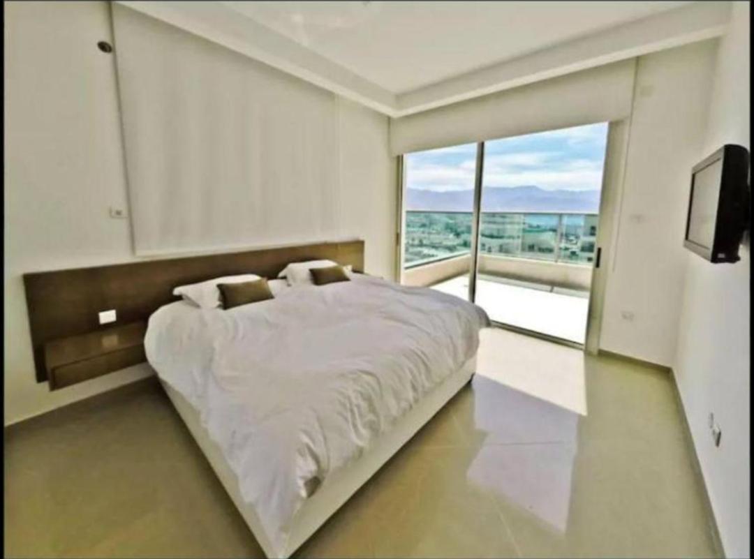 Ferienwohnung Exclusive Top Luxury Penthouse Near The Sea With Privat Roof-Pool Eilat Exterior foto